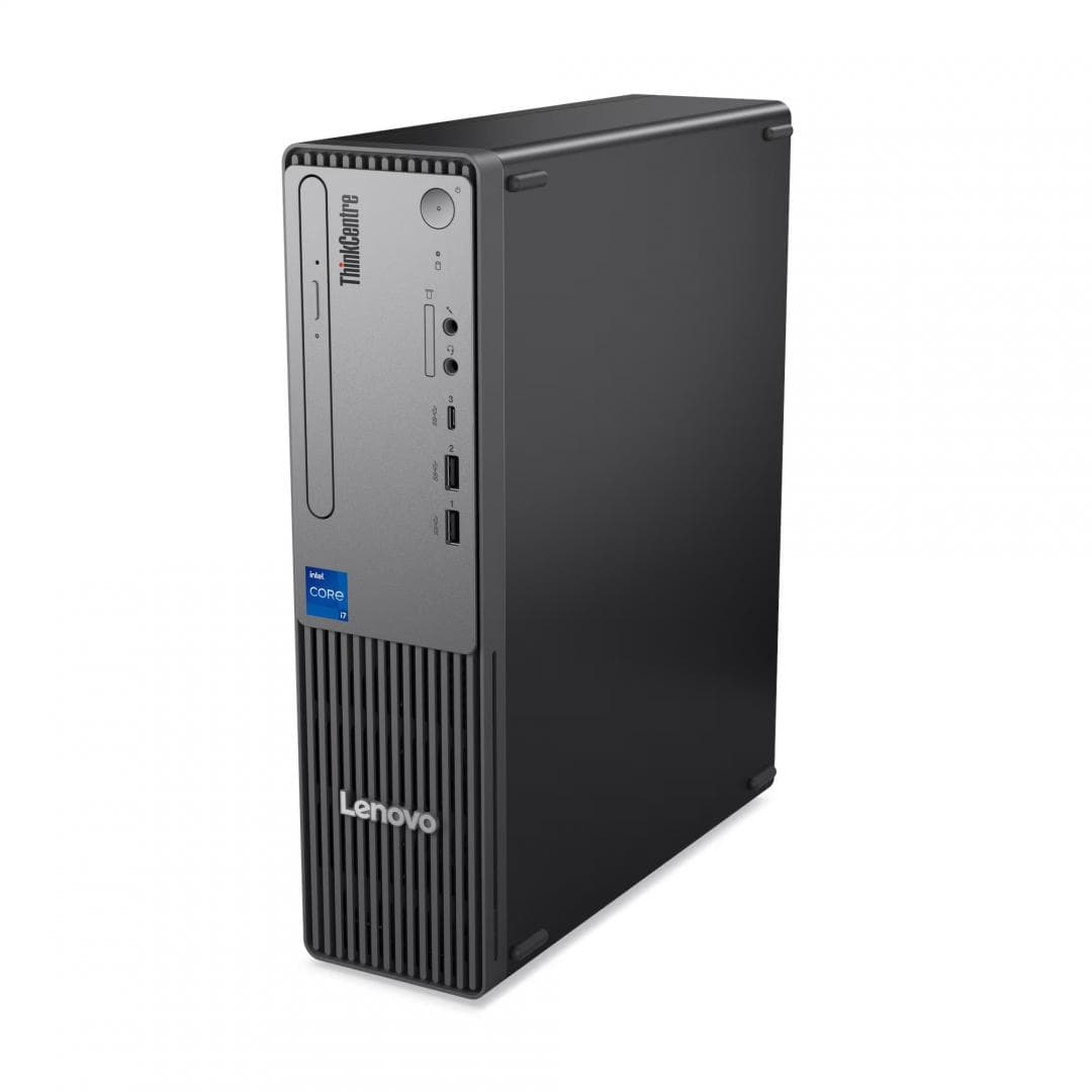 Desktop Lenovo ThinkCentre neo 50s Gen 5 SFF, Intel Core i3-14100, 4C (4P + 0E) / 8T, P-core 3.5 / 4.7GHz, 12MB Intel Smart Cache, RAM 1x 16GB UDIMM DDR5-5600, SSD 512GB SSD M.2 2280 PCIe 4.0x4 NVMe Opal 2.0, Video: Integrated Intel UHD Graphics 730, Optic: None, Card reader: 3-in-1 Card Reader