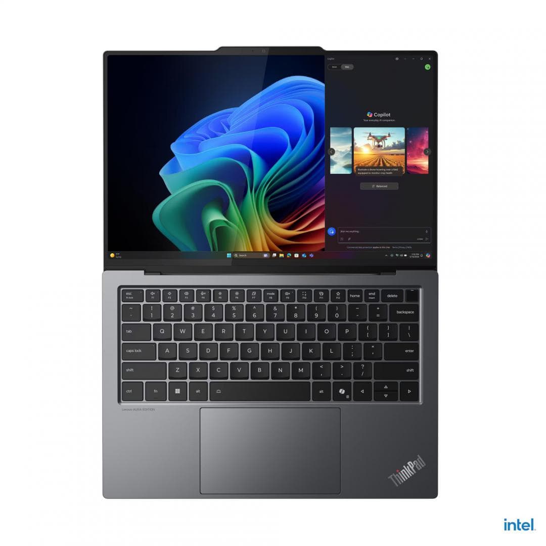 Laptop Business Lenovo ThinkPad X9-14 Gen 1, cu procesor Intel Core Ultra 7 258V, 14'' OLED Touch, 32 GB LPDDR5x, 1 TB SSD, Intel Arc 140V, Windows 11 Pro