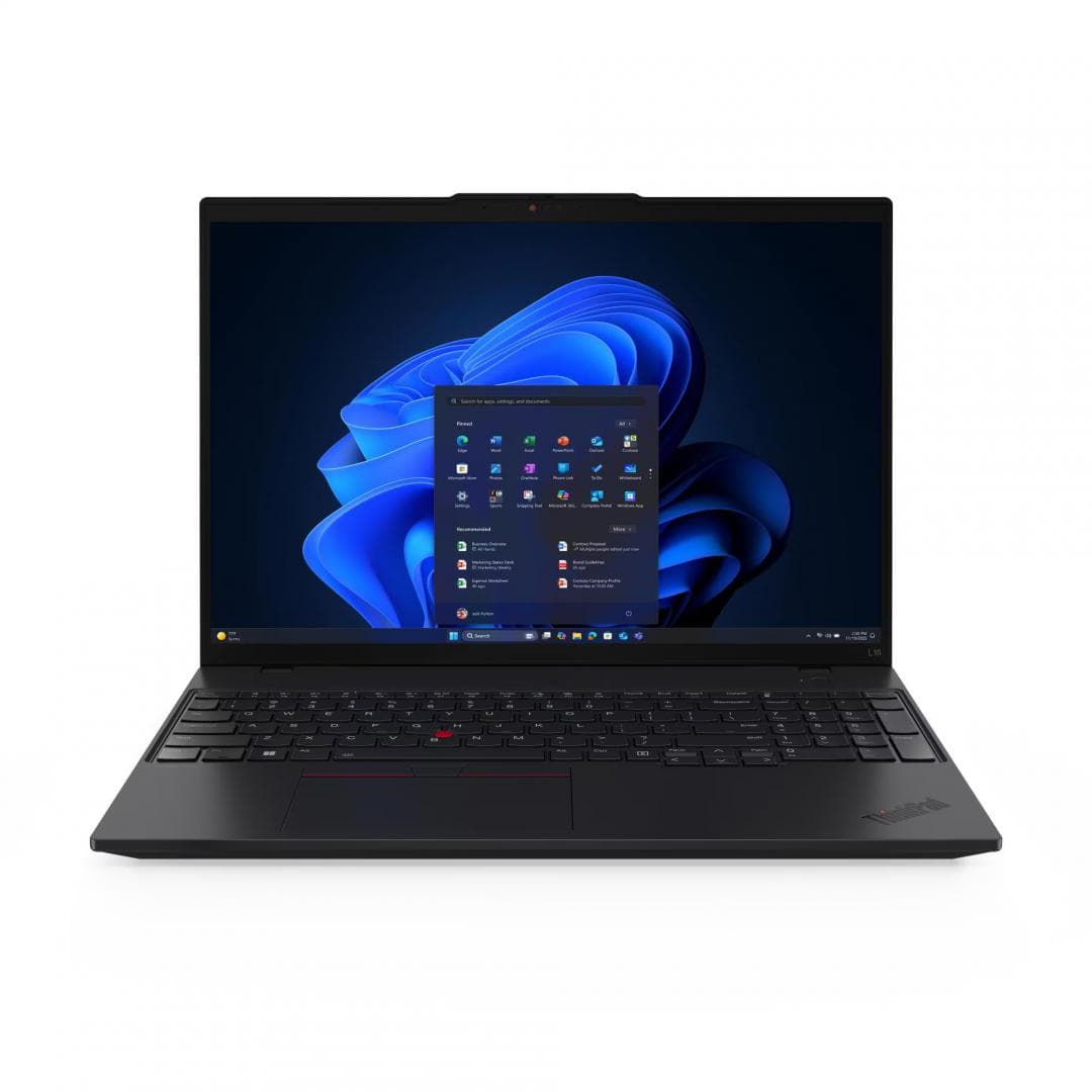 Laptop Business Lenovo ThinkPad L16 Gen 2, cu procesor AMD Ryzen 7 PRO 250, 16'' IPS, 32 GB DDR5, SSD 1 TB, AMD Radeon 780M, Windows 11 Pro