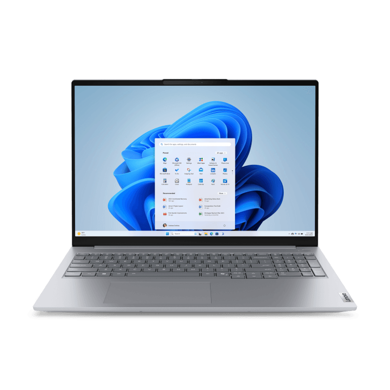 Laptop SMB Lenovo ThinkBook 16 G8 IAL, cu procesor Intel Core Ultra 5 225U, 16'' IPS, 16 GB DDR5, 512 GB SSD, Intel Graphics, Fr OS