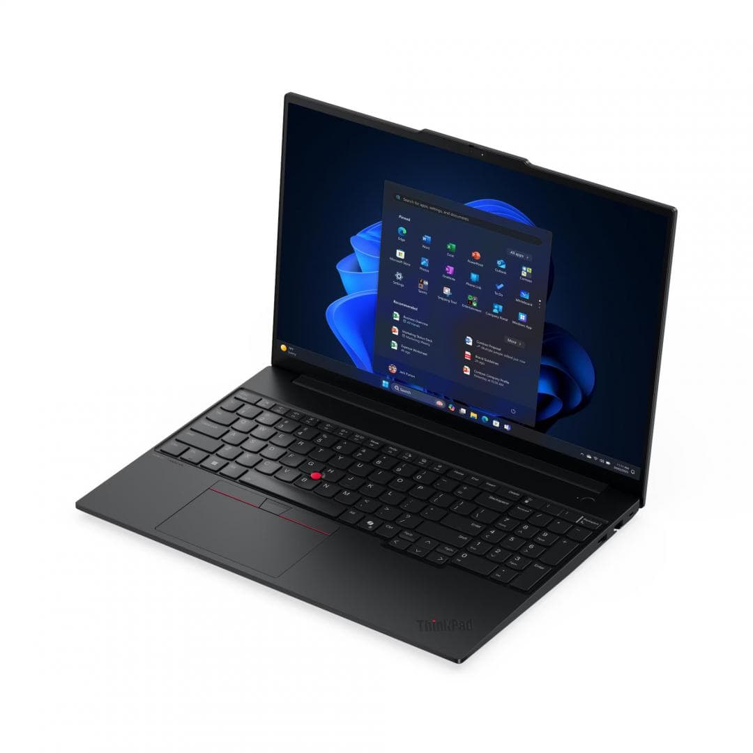 Laptop Business Lenovo ThinkPad E16 Gen 3, cu procesor Intel Core Ultra 5 225U, 16'' IPS WUXGA, 32 GB DDR5, 1 TB SSD, Intel Graphics, Fr OS