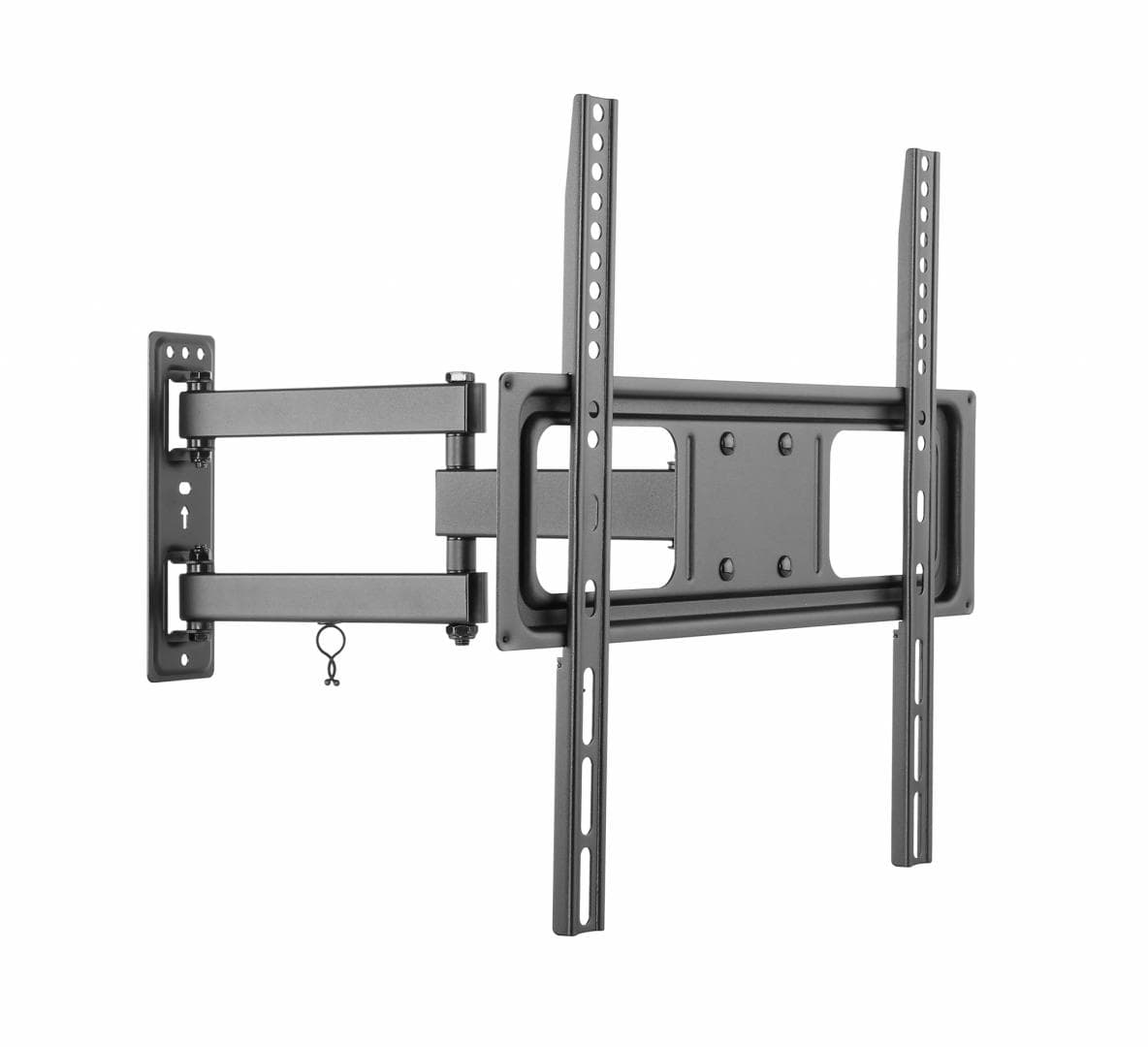 Suport de perete Akai cu inclinatie +10/-15°, diagonala display 32"-55", VESA min. 75x75, VESA max. 400x400, suporta pana la 35kg, distanta fata de perete max 427mm, negru