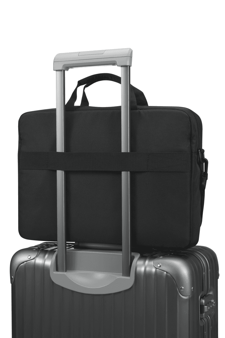 Lenovo ThinkPad Essential 16-inch Topload (Eco), Two main compartments, including a dedicated padded PC pocket, designed to fit Lenovo ThinkPad laptops up to 16", Two additional front zip pockets for quick accessory access, Removable, adjustable shoulder strap for added comfort while carrying