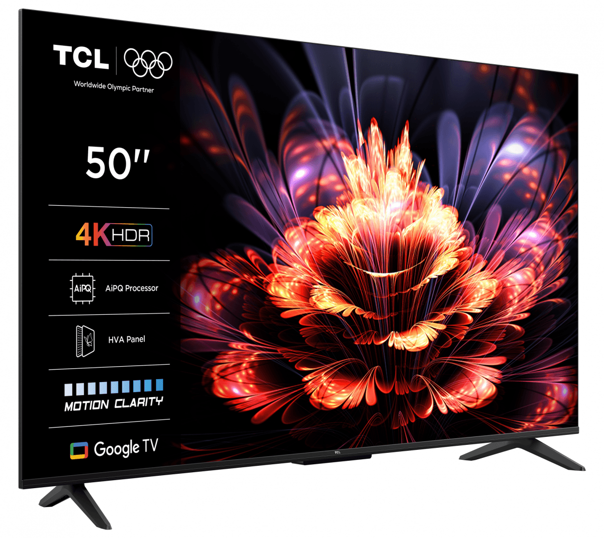 Televizor TCL LED 50V6C, 126 cm, Smart Google TV, 4K Ultra HD, (Model 2025)