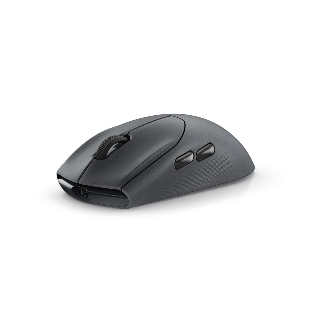 Dell Alienware Tri-Mode Wireless Gaming Mouse AW720M, Connection type: Tri-mode Wireless (2.4GHz, Bluetooth 5.1 and wired), Movement Resolution: 26000 dpi, , Magnetic Snap Charging Function, Adjustable Dots Per Inch (DPI), Wireless mode (2.4GHz), Buttons Qty: 8, Performance: 50 G maximum