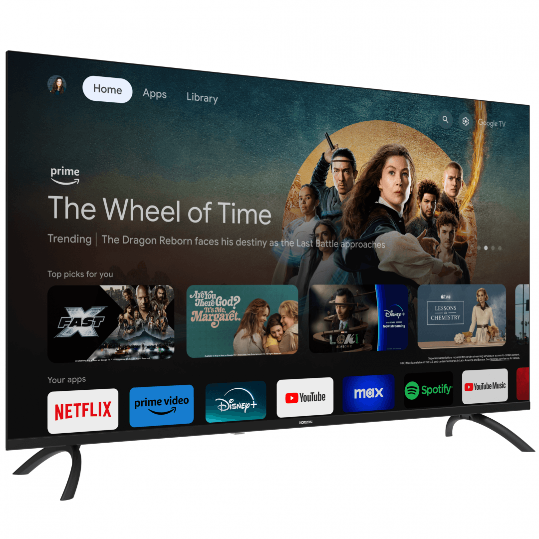 LED TV HORIZON 4K-GTV 65HL7590U/D, 65" D-LED, 4K Ultra HD (2160p), Dolby Vision HDR / HDR10 / HLG + MicroDimming, Digital TV-Tuner DVB- S2/T2/C, CME 400Hz, Googlecast + Google Assistant + BT, Contrast 5000:1, 350 cd/m2,1x LAN (RJ45), 1xCI+, 2x HDMI (v2.0), 2x HDMI (v2.1), 2x USB (v2.0), 1x AV