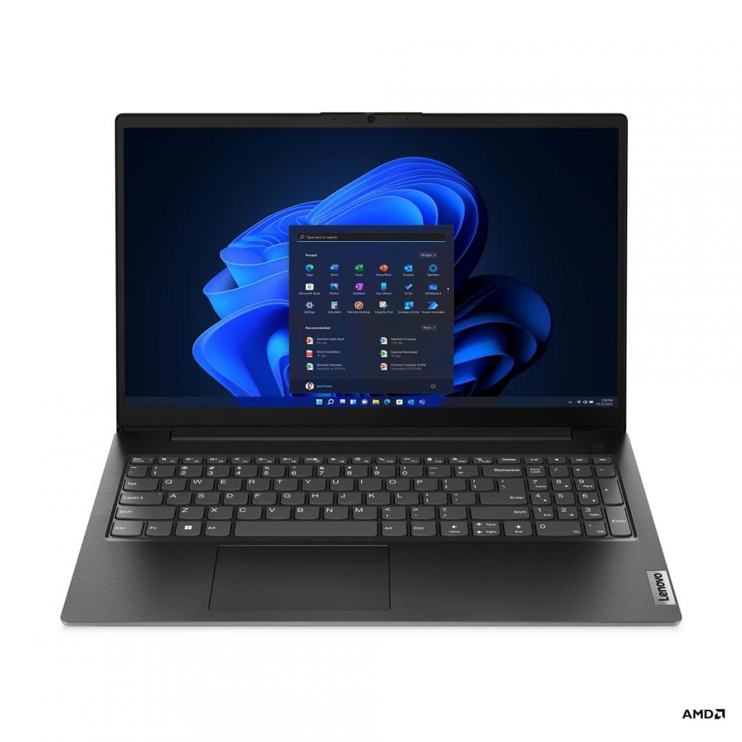 Laptop SMB Lenovo V15 G4 AMN, cu procesor AMD Ryzen 5 7520U, 15.6'' FHD TN, 16 GB DDR5, 512 GB SSD, AMD Radeon 610M, Windows 11 Pro