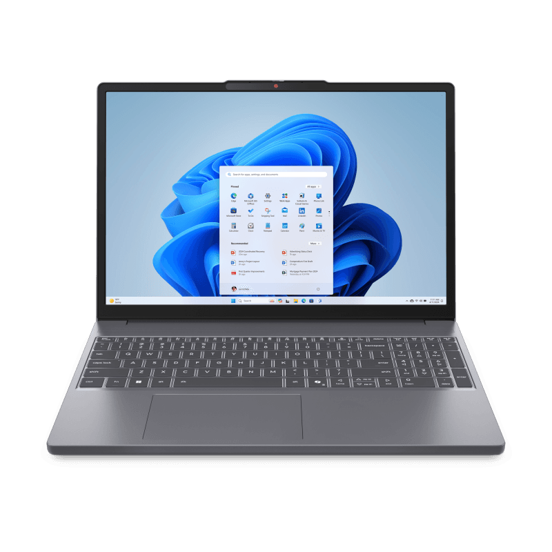 Laptop Consumer Lenovo IdeaPad Slim 3 15IRH10, cu procesor Intel Core i5-13420H, 15.3'' IPS, 16 GB DDR5, 512 GB SSD, Intel UHD Graphics, Fr OS