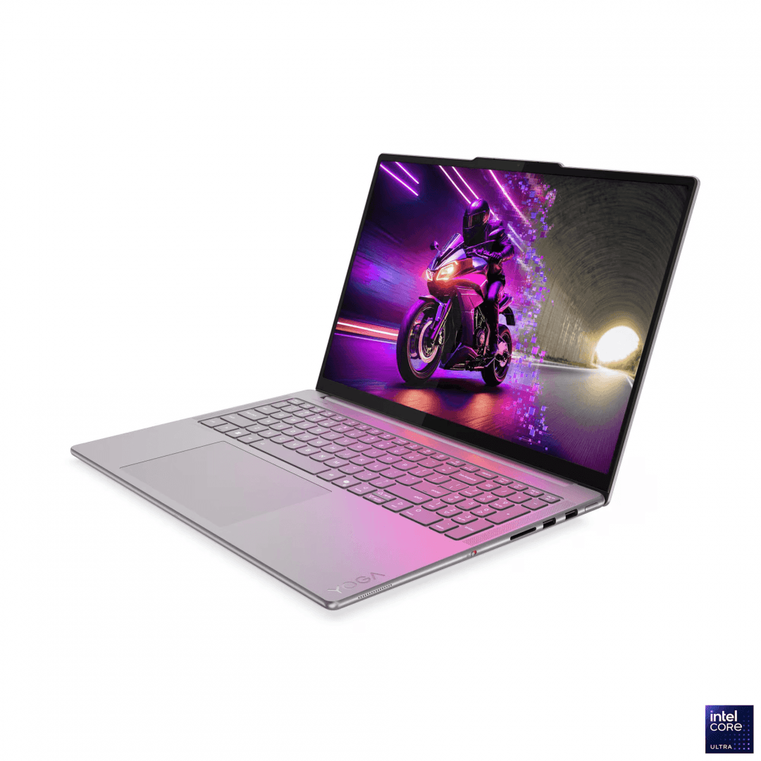 Laptop Consumer Lenovo Yoga Pro 9 16IAH10, cu procesor Intel Core Ultra 7 255H, 16'' OLED, 32 GB LPDDR5x, 1 TB SSD, NVIDIA GeForce RTX 5070, 8GB GDDR7, Windows 11 Pro