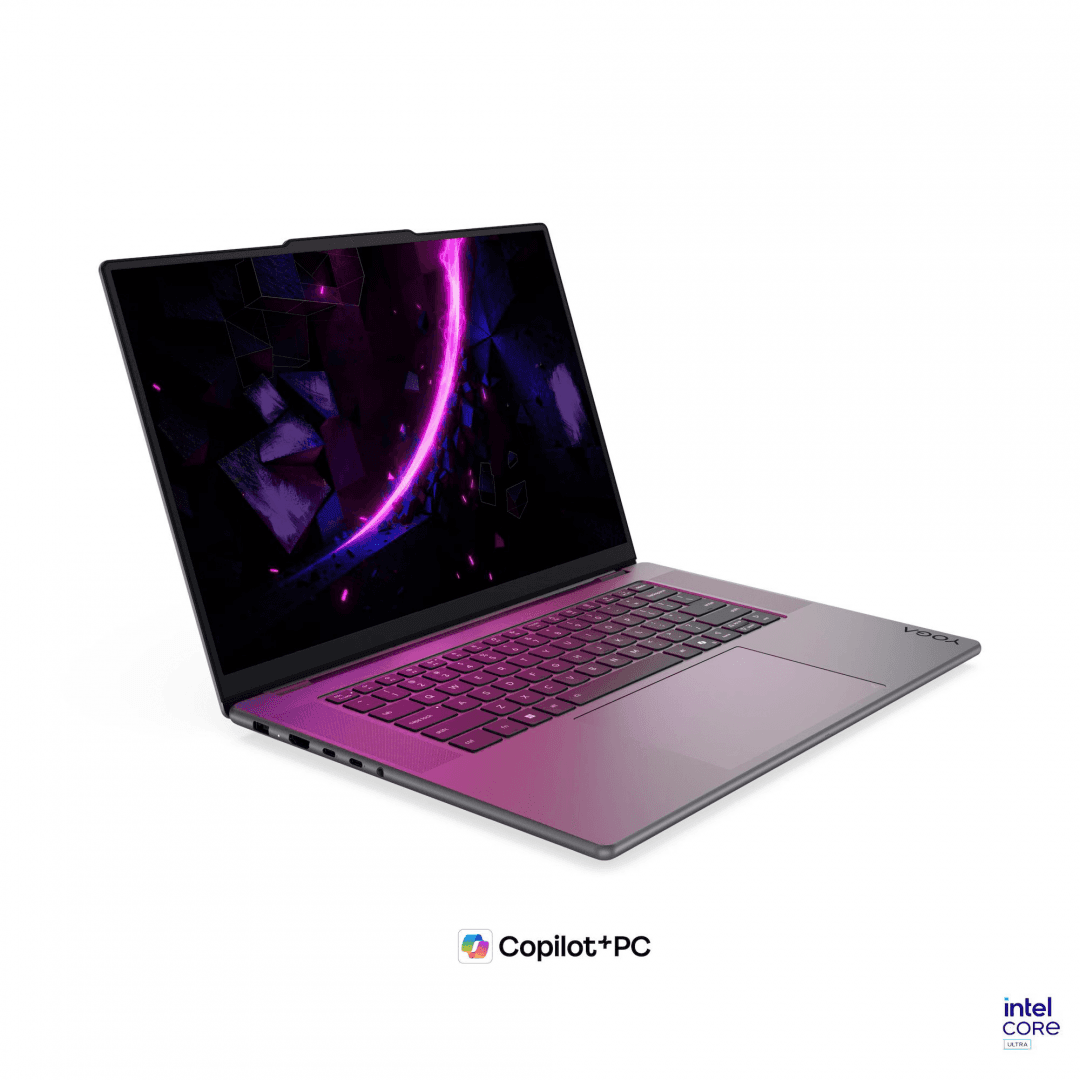 Laptop Consumer Lenovo Yoga Pro 9 16IPH11, cu procesor Intel Core Ultra 7 356H, 16'' OLED, 32 GB LPDDR5x, 1 TB, NVIDIA GeForce RTX 5060, 8 GB GDDR7, Windows 11 Pro