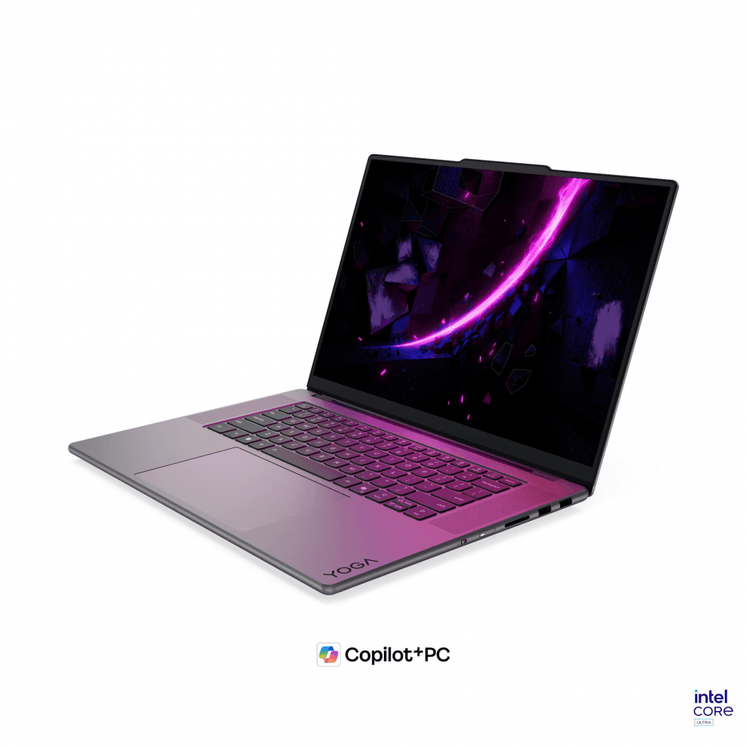 Laptop Consumer Lenovo Yoga Pro 9 16IPH11, cu procesor Intel Core Ultra 7 356H, 16'' OLED, 32 GB LPDDR5x, 1 TB, NVIDIA GeForce RTX 5060, 8 GB GDDR7, Windows 11 Pro