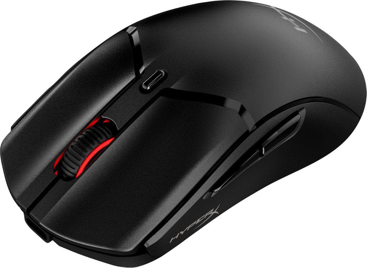 Mouse HyperX Pulsefire Haste Core 2 Wireless, rezolutie maxima 12000 DPI, conectivitate 2.4GHz Wireless / Bluetooth 5.2, polling rate pana la 1000 Hz, durata de viata baterie pana la 100 de ore in modul 2.4GHz highspeed, si pana la 200 de ore in modul Bluetooth 5.2, negru