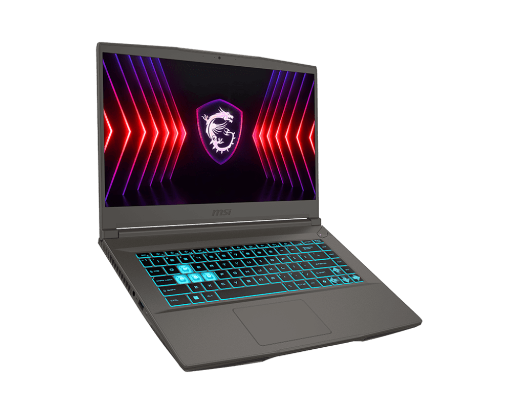 Laptop Gaming MSI Thin 15 B13VE, cu procesor Intel Core i5-13420H, 15.6'' IPS, 16 GB DDR4, 512 GB SSD, NVIDIA GeForce RTX 4050, 6GB GDDR6, Fr OS