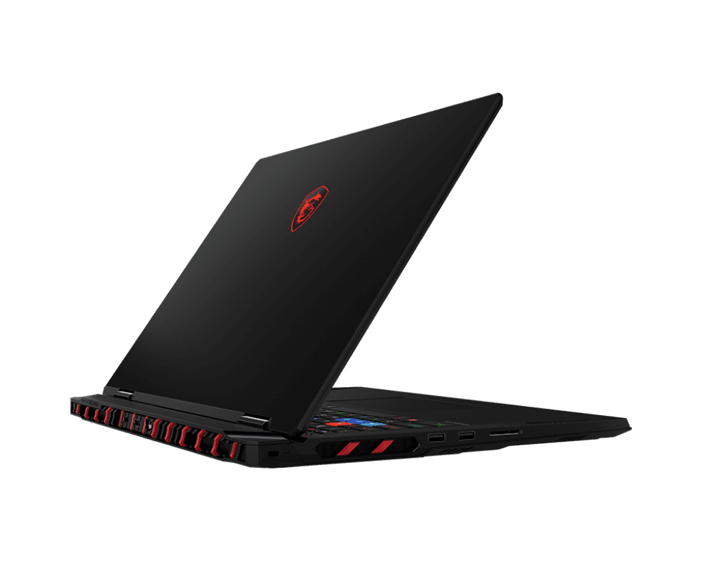 Laptop Gaming MSI Raider A18 HX A9WIG, cu procesor AMD Ryzen 9 9955HX3D, 18'' Mini LED, 64 GB DDR5, 2 TB SSD, NVIDIA GeForce RTX 5080, 16 GB GDDR7, Windows 11 Home