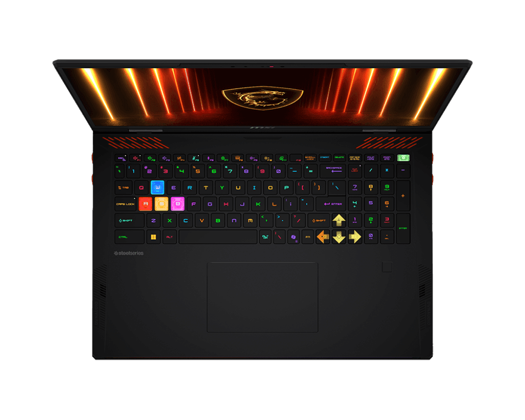 Laptop Gaming MSI Raider A18 HX A9WIG, cu procesor AMD Ryzen 9 9955HX3D, 18'' Mini LED, 64 GB DDR5, 2 TB SSD, NVIDIA GeForce RTX 5080, 16 GB GDDR7, Windows 11 Home