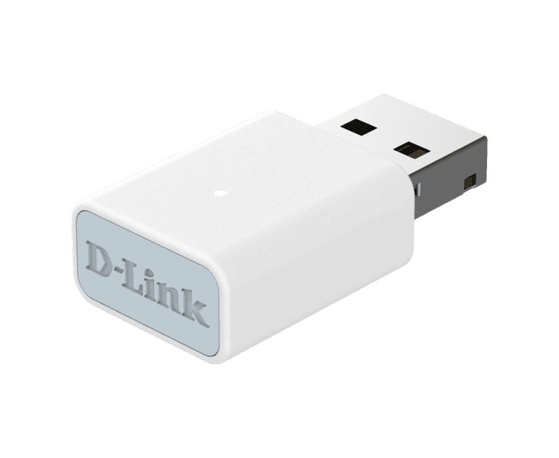 Adaptor Wireless DLink AC13U, USB 2.0, IEEE 802.11ac/n/g/b, rata de transfer 2.4 GHz: 400 Mbps, 5 GHz: 867 Mbps