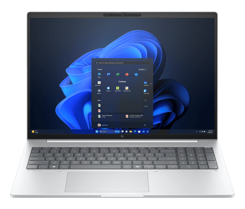 Laptop Business HP EliteBook 8 G1i Next Gen AI, cu procesor Intel Core Ultra 5 228V, 16'' IPS, 32 GB LPDDR5x, 1 TB SSD, Intel Arc Graphics, Windows 11 Pro