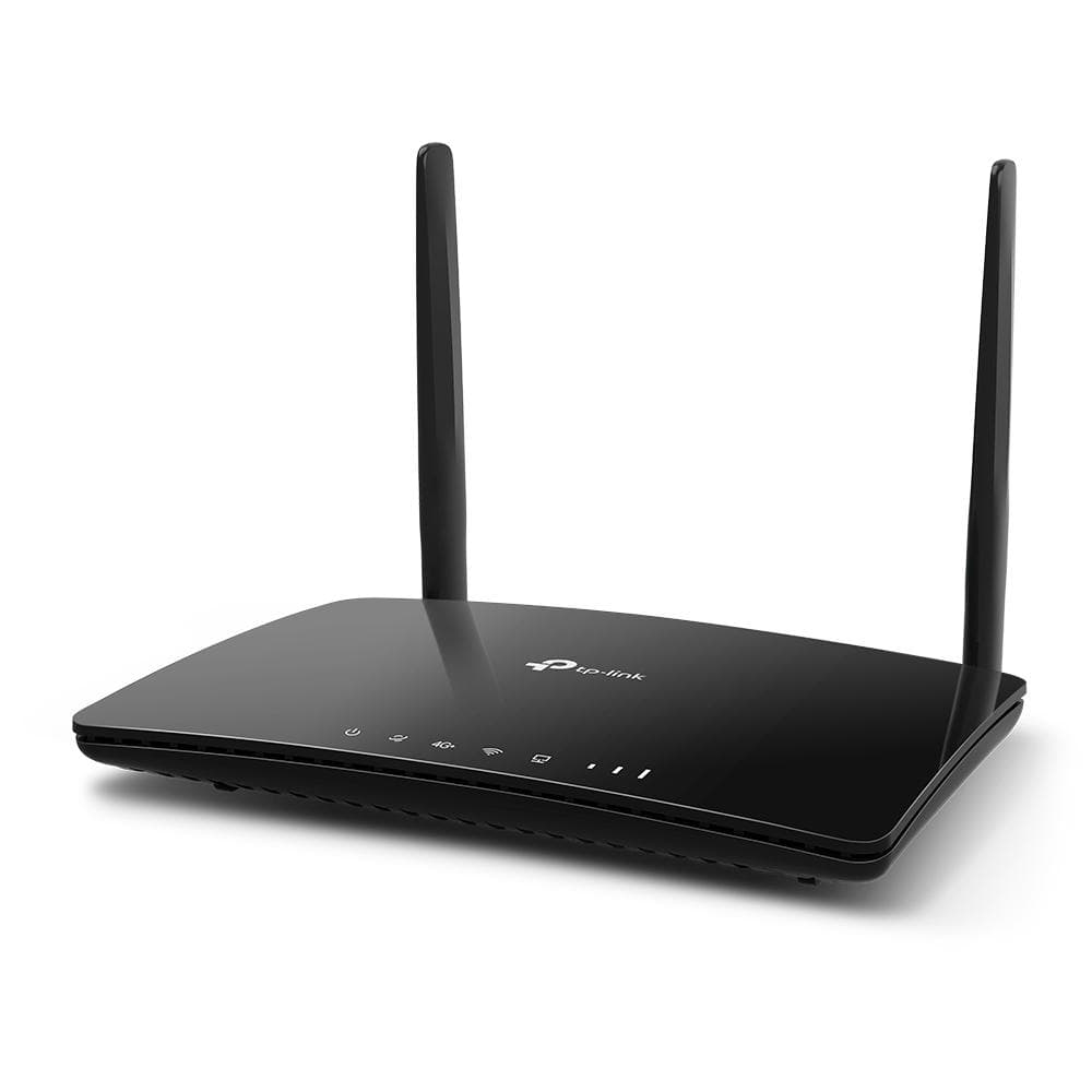 TP-LINK ROUTER 4G+ AC1200 Dual-Band CAT6 ARCHER MR500, interfata: 1× Porturi LAN/WAN 10/100/1000 Mbps, 3× Porturi LAN 10/100/1000 Mbps, 1× Slot Micro SIM, Dimensiuni: 202 × 141 × 33.6 mm, 2× Antene externe LTE detașabile, Standarde Wireless: IEEE 802.11a/n/ac 5 GHz, IEEE 802.11b/g/n 2.4 GHz, Rata de