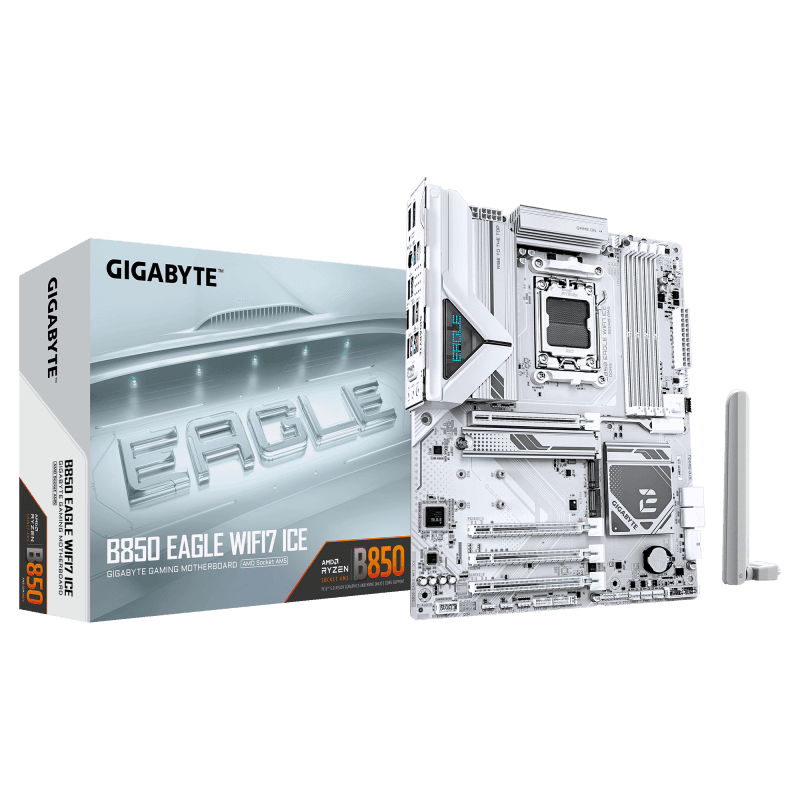 Placa de bază Gigabyte B850 EAGLE WIFI7 ICE AM5