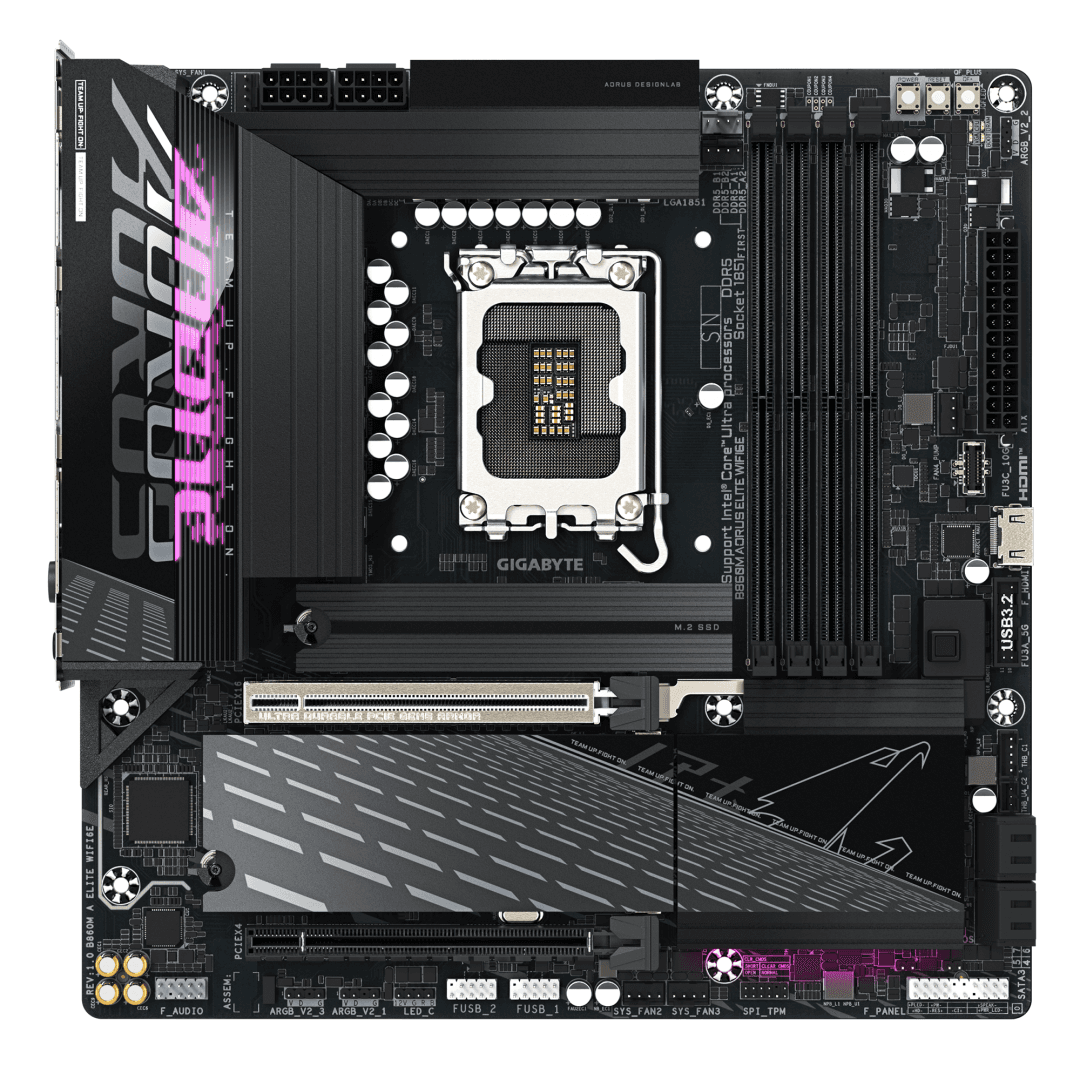 Placa de Baza GIGABYTE B860M AORUS ELITE WIFI6E LGA1851