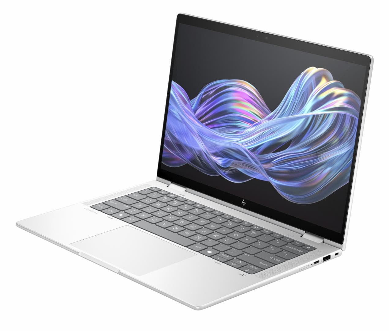 Laptop Business HP EliteBook X Flip G1i, cu procesor Intel Core Ultra 5 226V, 14'' IPS Touch, 16 GB LPDDR5x, 1 TB SSD, Intel Arc Graphics, Windows 11 Pro