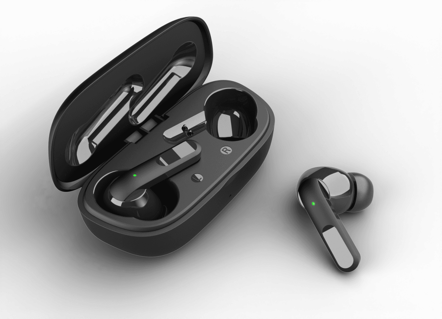Casti Akai BTJE-J20ANC wireless, bluetooth 5.3, 5V, negru
