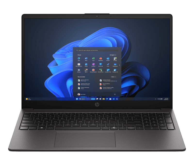 Laptop SMB HP 255R G10, cu procesor AMD Ryzen 7 7735U, 15.6'' IPS, 16 GB DDR5, 1 TB SSD, AMD Radeon 680M, Fr OS