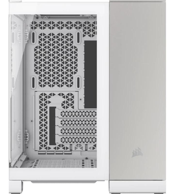 Carcasa CORSAIR 2500X Micro ATX Dual Chamber White/Satin Gray Aluminium