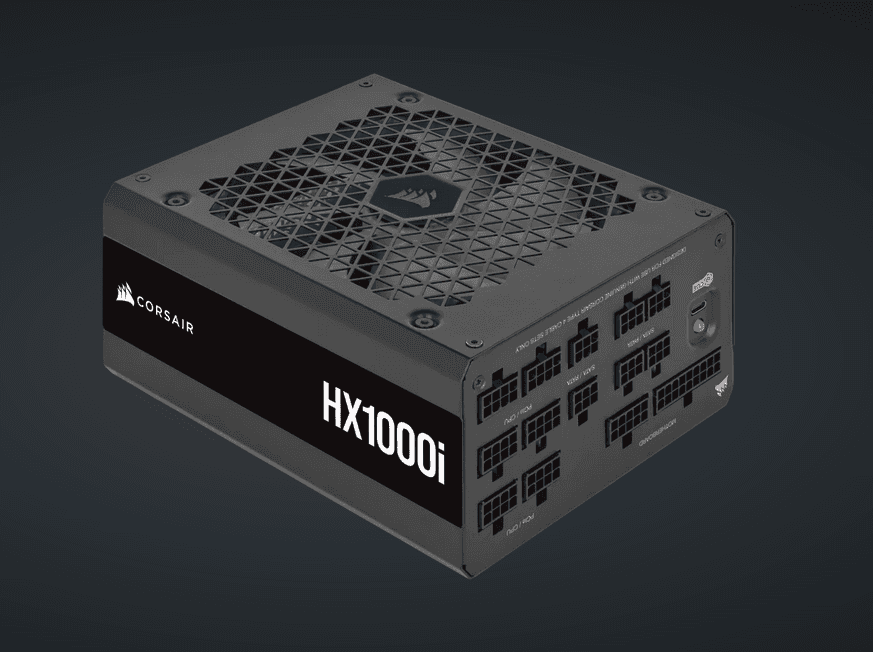 Sursa Corsair HX1000i 1000W, 80+ PLATINUM full modulara, ATX 3.0, PCI E Connector 5, SATA Connector 8, PATA Connector 8