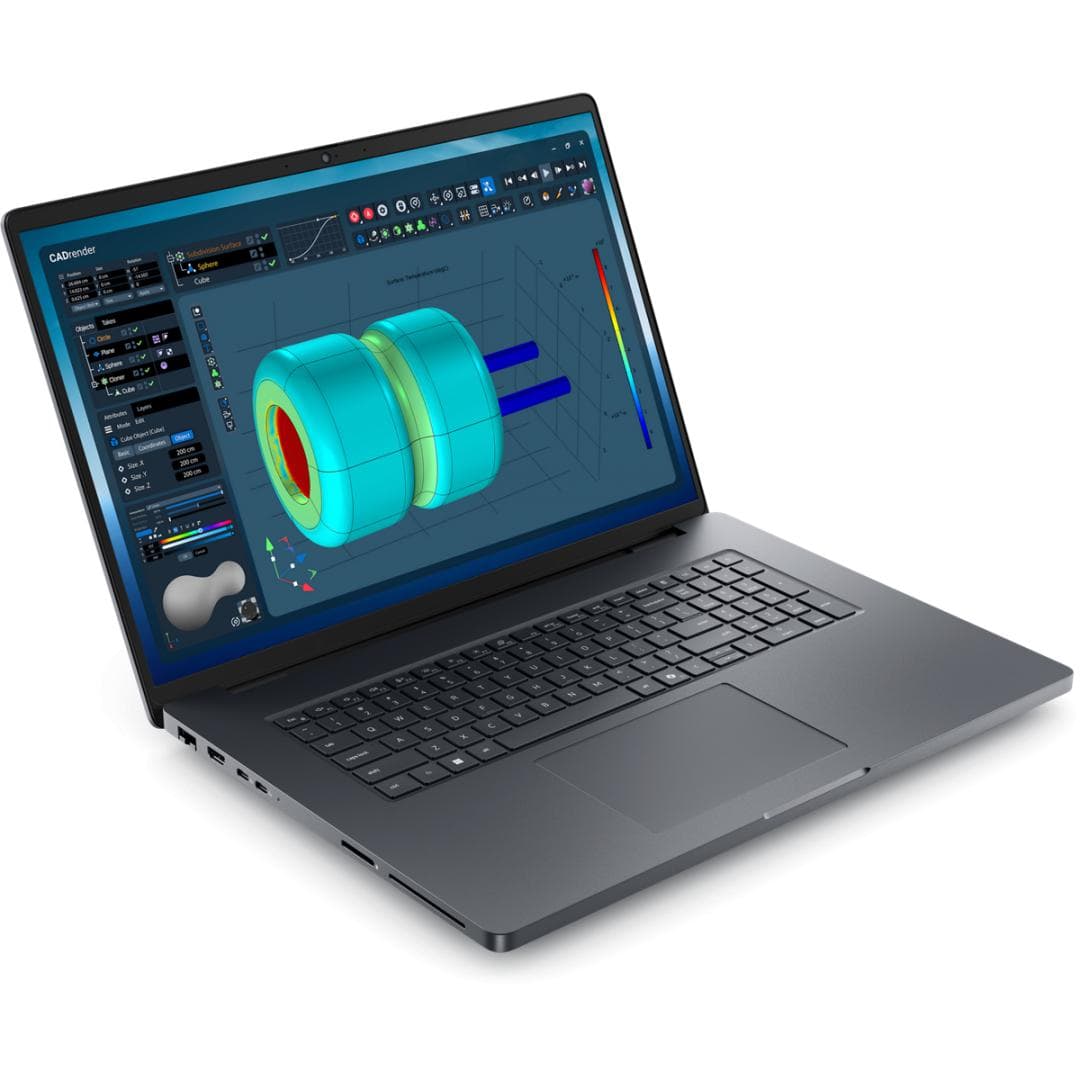 Dell Pro Max 18 Plus MB18250 18" QHD+, Intel U9-285HX, 64GB Ram, 1TB SSD + 4TB SSD, NVIDIA RTX PRO 4000 Blackwell, Windows 11 Pro