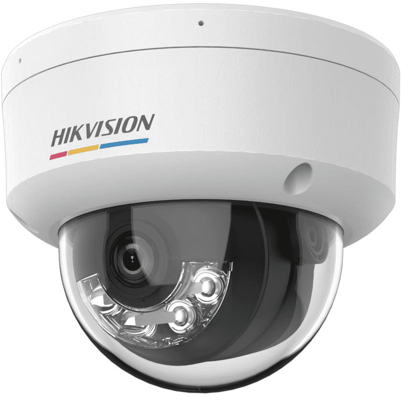 Camera de supraveghere IP Dome 4MP ColorVu 3.0 Hikvision DS-2CD1147G3H-LIU(2.8MM), lentila fixa 2.8mm, iluminare: Color: 0.0001 Lux @ (F1.0, AGC ON)cu IR: 30m, microfon incorporat, interfata: 1 x RJ45 10 M/100 M self-adaptive Ethernet port, alarma la evenimente: Motion detection (support alarm