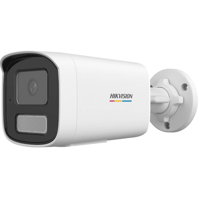 Camera de supraveghere IP Bullet 4MP ColorVu 3.0 Hikvision DS-2CD1T47G3H-LIU(2.8MM), lentila fixa 2.8mm, iluminare: Color: 0.001 Lux @ (F1.0, AGC ON),B/W: 0 Lux cu IR: 50m, microfon incorporat, interfata: 1 x RJ45 10 M/100 M self-adaptive Ethernet port, alarma la evenimente: Motion detection