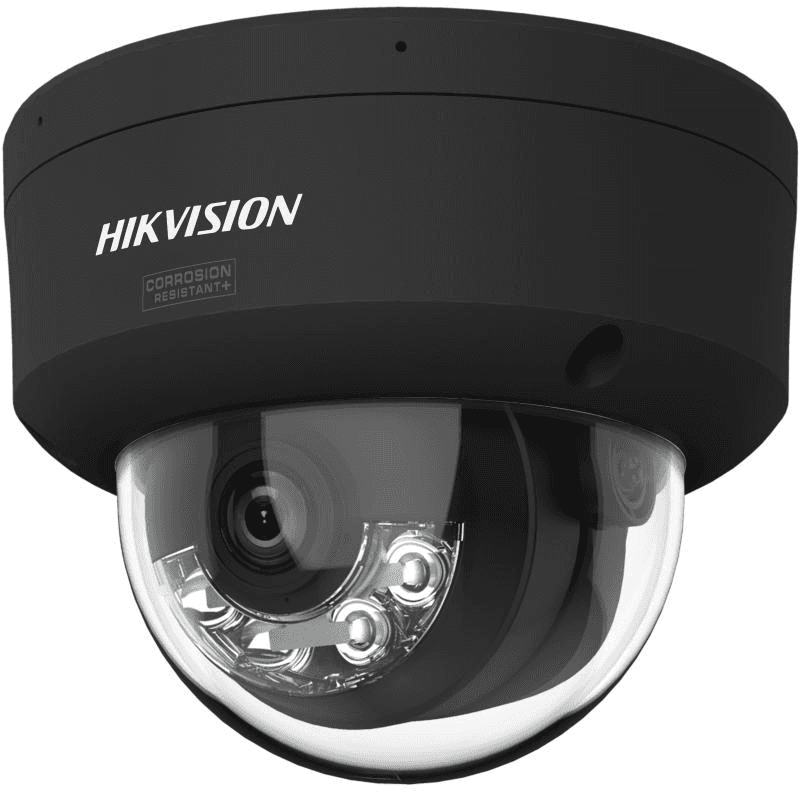 Camera de supraveghere IP Dome 8MP Smart Hybrid Light with ColorVu Hikvision DS-2CD2147G3-LIS2UY(2.8MM)/BK, lentila fixa 2.8mm, iluminare min: Color: 0.0001 Lux @ (F1.0, AGC ON),0 Lux with light, lumina alba / IR: 30m, microfon dublu incorporat, interfata audio: 1 input (line in)/1 output (line