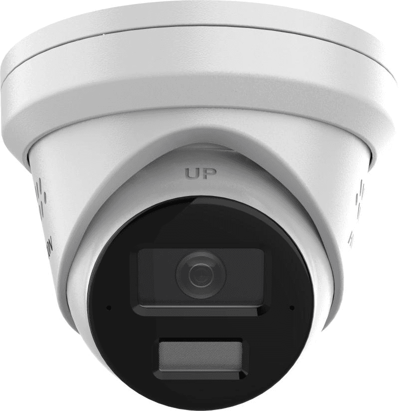 Camera de supraveghere IP Turret 4MP Hikvision DS-2CD2343G2- LI2U/SL(2.8MM), lentila fixa 2.8mm, iluminare min: Color: 0.005 Lux @ (F1.6, AGC ON),0 Lux cu IR 30m, microfon incorporat, difuzor incorporat, slot card de memorie: microSD/microSDHC/microSDXC maxim 512GB, alarma la evenimente: Motion