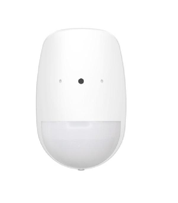 Detector PIR si geam spart wireless  Hikvision DS-PDPG12P-EG2-WE, frecventa de operare: 868MHz, Tri-X Wireless, raza dedetectie: 12M, unghi detectie: 85.9°, viteze detectie: 0.3 to 2 m/s,imunitate la animale pana la 30 kg, tamper fata si spate,complet configurabil la distanță prin APP, baterie