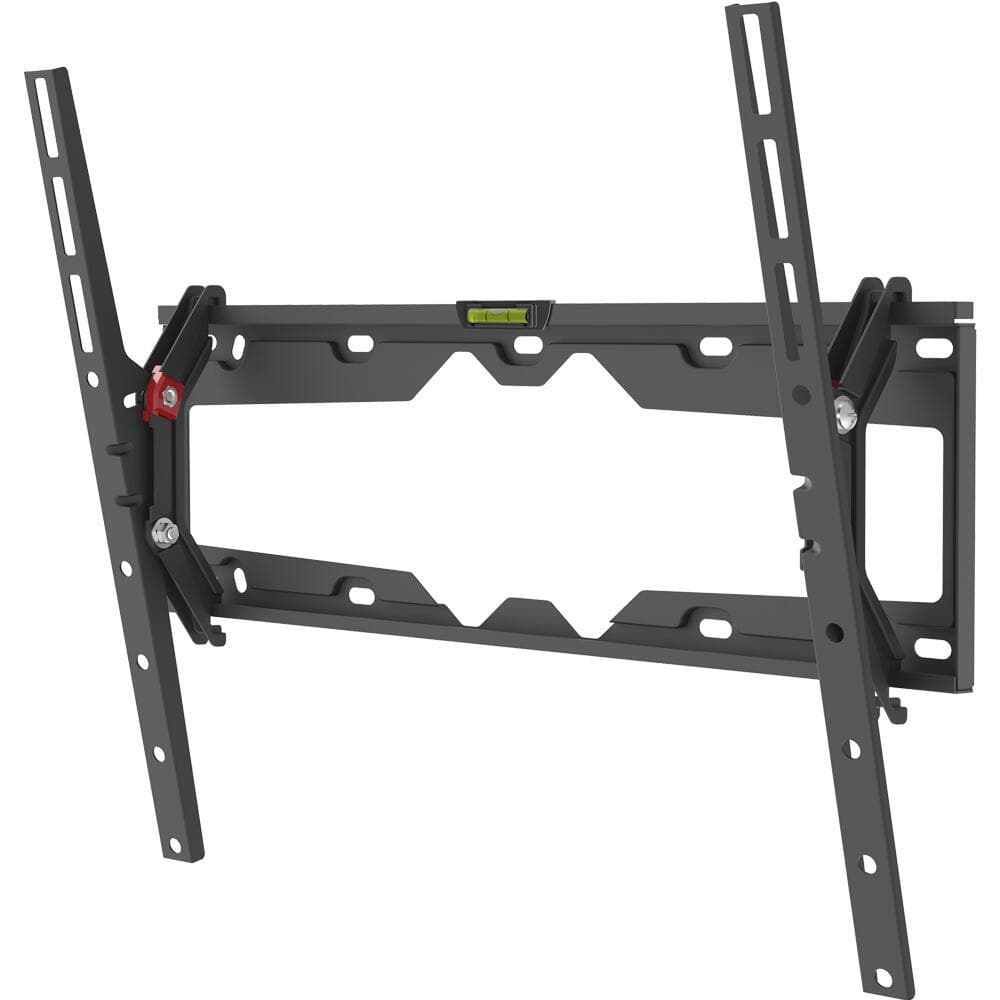 Suport TV de perete Barkan, pentru ecrane de pana la 13" - 65", greutate maxima suportata 36kg, distanta fata de perete 80mm - 205mm, VESA max. 400x400 mm, negru