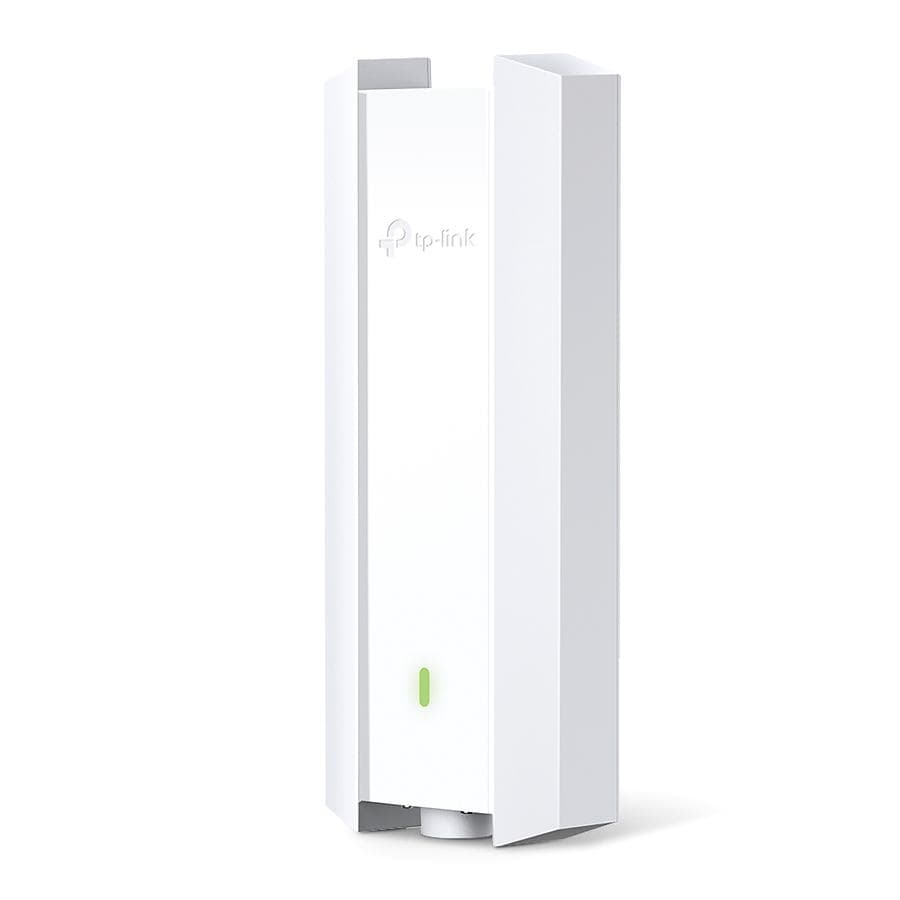 Wireless Access Point TP-Link EAP610-Outdoor, AX1800 Wireless Dual Band Indoor/Outdoor Access Point, 1× Gigabit Ethernet (RJ-45) Port (Support 802.3at PoE and Passive PoE), Antenna: 2.4 GHz: 2× 4 dBi, 5 GHz: 2× 5 dBi, Weatherproof  IP67, Pole/Wall Mounting (Kits included), Wireless Standards IEEE