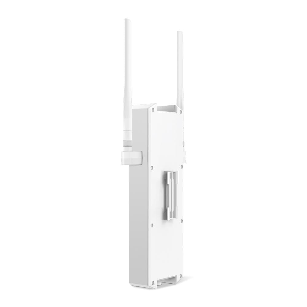 TPLINK AX1800 WIFI6 Access Point EAP625-OUTDOOR HD, Interfata: 1 x 10/100/1000, Alimentare: 802.3at PoE, 48V Passive PoE, adaptorul POE nu este inclus, Dimensiuni: 280.4 × 182.2 × 56.9 mm, 2 x antene externe Dual-Band, Weatherproof: IP67, Standarde wireless: IEEE 802.11 a/b/g/n/ac/ax, Rata semnal: 5