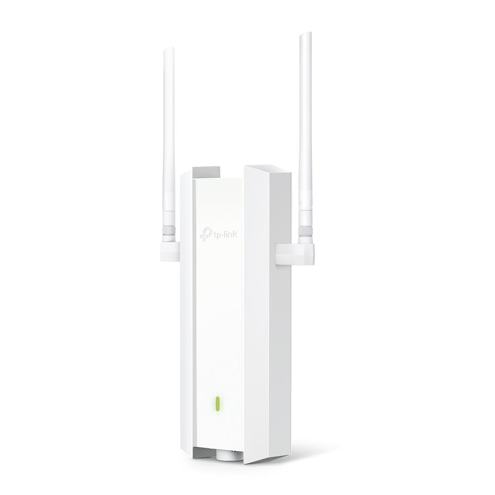 TPLINK AX1800 WIFI6 Access Point EAP625-OUTDOOR HD, Interfata: 1 x 10/100/1000, Alimentare: 802.3at PoE, 48V Passive PoE, adaptorul POE nu este inclus, Dimensiuni: 280.4 × 182.2 × 56.9 mm, 2 x antene externe Dual-Band, Weatherproof: IP67, Standarde wireless: IEEE 802.11 a/b/g/n/ac/ax, Rata semnal: 5