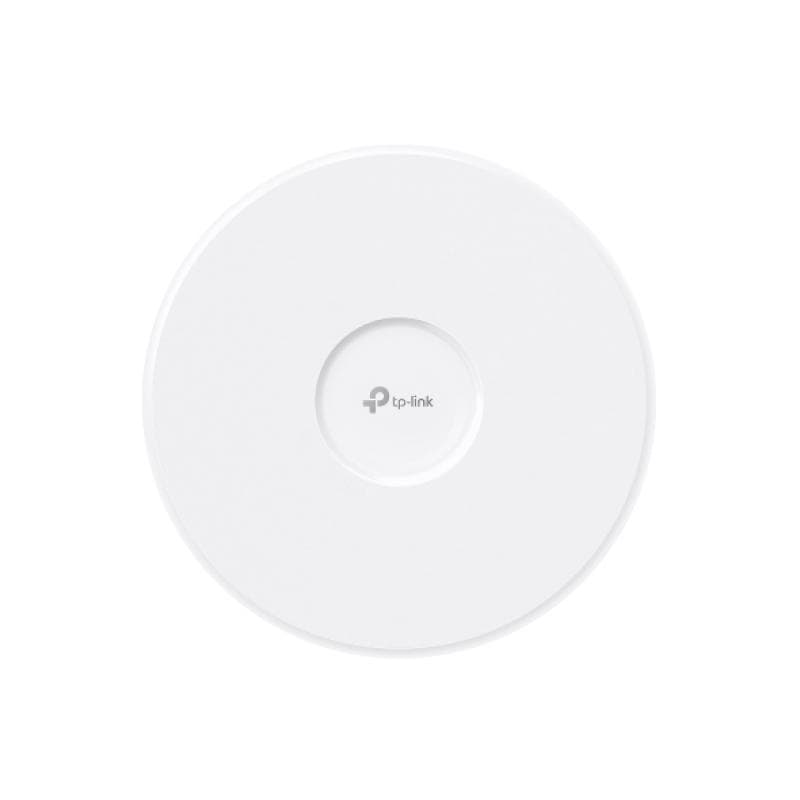Omada  BE3600 Ceiling Mount Tri-Band Wi-Fi 7 Access Point PORT: 1×2.5G RJ45 Port SPEED:688 Mbps at  2.4 GHz + 2882 Mbps at 5 GHz FEATURE: 802.3 at POE + and 12V DC (Power Adapter is not included), 4 ×Internal Antennas, MU-MIMO, Seamless Roaming, Band Steering, Beamforming, Load Balance, Airtime