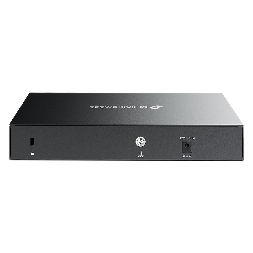 "Omada Multi-Gigabit VPN Router PORT: 1× 2.5G RJ45 WAN Port, 1× 2.5G RJ45 WAN/LAN Port, 1× Gigabit SFP WAN/LAN Port, 4× Gigabit RJ45 WAN/LAN Ports, 1× USB 2.0 port FEATURE: Integration with Omada SDN Controller, Support SSL VPN, OpenVPN and IPsec/ PPTP/ L2TP/ L2TP over IPSec VPN, 500000 Concurrent