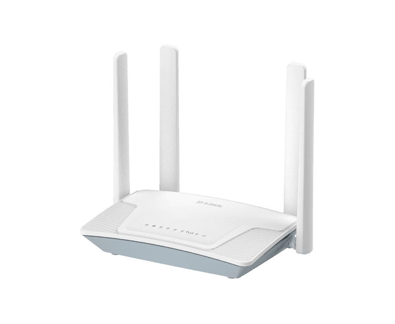 D-Link G403C EAGLE PRO AI N300 4G SMART Wi-Fi Router, Single Band, Wireless Speed: 300Mbps 2.4GHz, 1x  Fast Ethernet WAN 3x Fast Ethernet LAN, 4 fixed omni-directional antennas, AI Assistant, AI Parental Control, AI Wi-Fi Optimiser