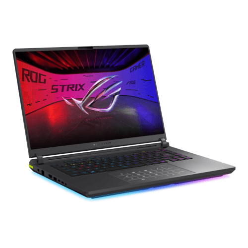 Laptop Gaming ASUS ROG Strix G16, cu procesor Intel Core Ultra 7 255HX, 16'' IPS, 32 GB DDR5, 2 TB SSD, NVIDIA GeForce RTX 5070 Ti, 12 GB GDDR7, Fr OS