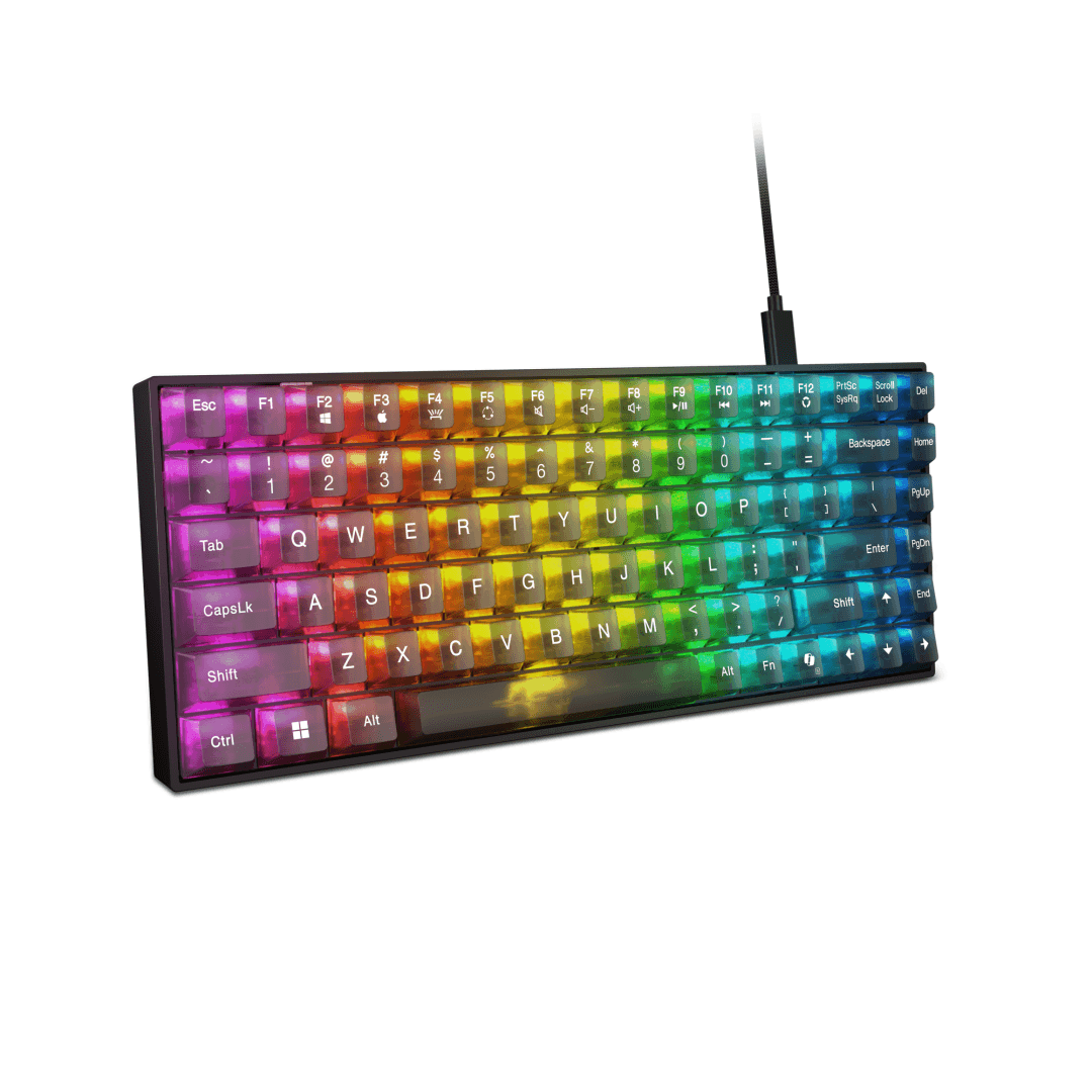 Tastatura Gaming Lenovo Legion K510 Mini Pro, Numar taste: 84, Interfata tastatura: USB, Tastatura iluminata: RGB, Culoare: Negru, Tehnologie: Cu fir, Kit: Nu, Continut pachet: 1 x Keycap Puller, 1 x Tastatura Gaming; Altele: Anti-Ghosting, Lungime cablu 1.8 m, Dimensiune (mm): 310.91 x 120.41 x