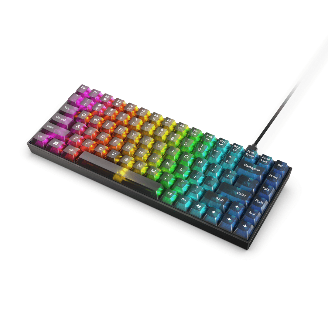 Tastatura Gaming Lenovo Legion K510 Mini Pro, Numar taste: 84, Interfata tastatura: USB, Tastatura iluminata: RGB, Culoare: Negru, Tehnologie: Cu fir, Kit: Nu, Continut pachet: 1 x Keycap Puller, 1 x Tastatura Gaming; Altele: Anti-Ghosting, Lungime cablu 1.8 m, Dimensiune (mm): 310.91 x 120.41 x