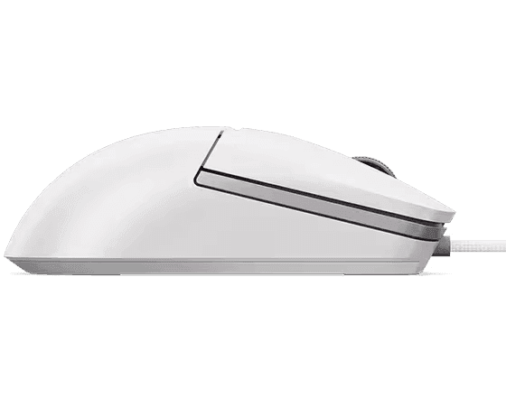 Mouse gaming Lenovo Legion M300s, Iluminare RGB, 8k DPI, Sensor Pixart, Glacier White