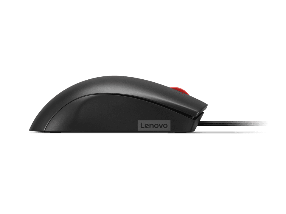 Mouse cu fir Lenovo 120; 1600DPI; conectivitate: USB-A; senzor optic; numar de butoane: 3; greutate: 90g; lungimea cablului: 1.5m; compatibil cu Windows 10 Home Single Language 64, Windows 11; culoare: negru