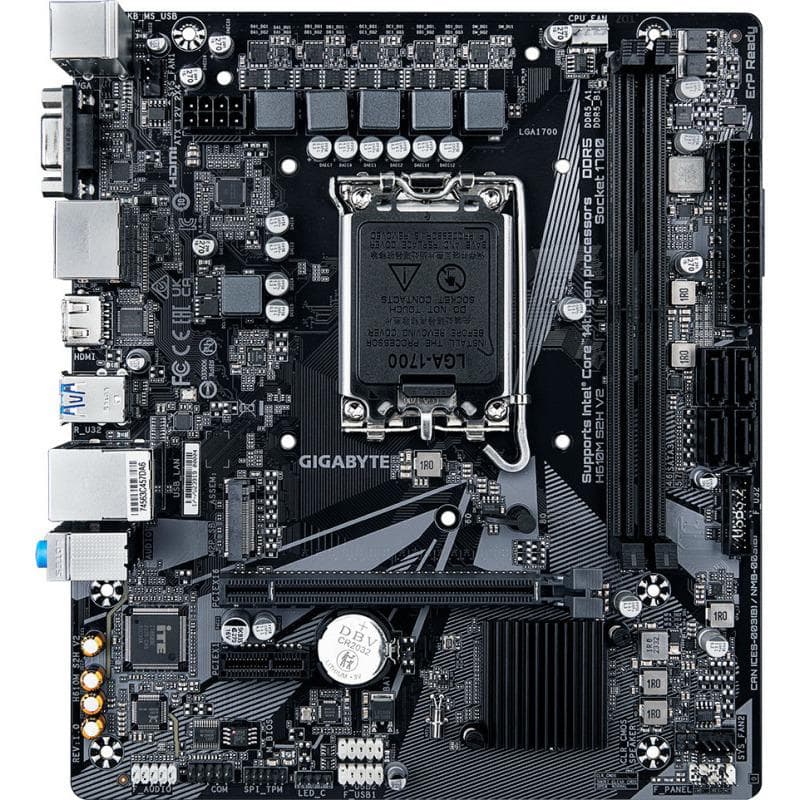 Placa de bază Gigabyte H610M S2H V2 LGA1700