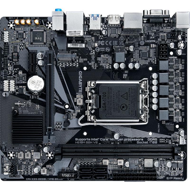 Placa de bază Gigabyte H610M S2H V2 LGA1700
