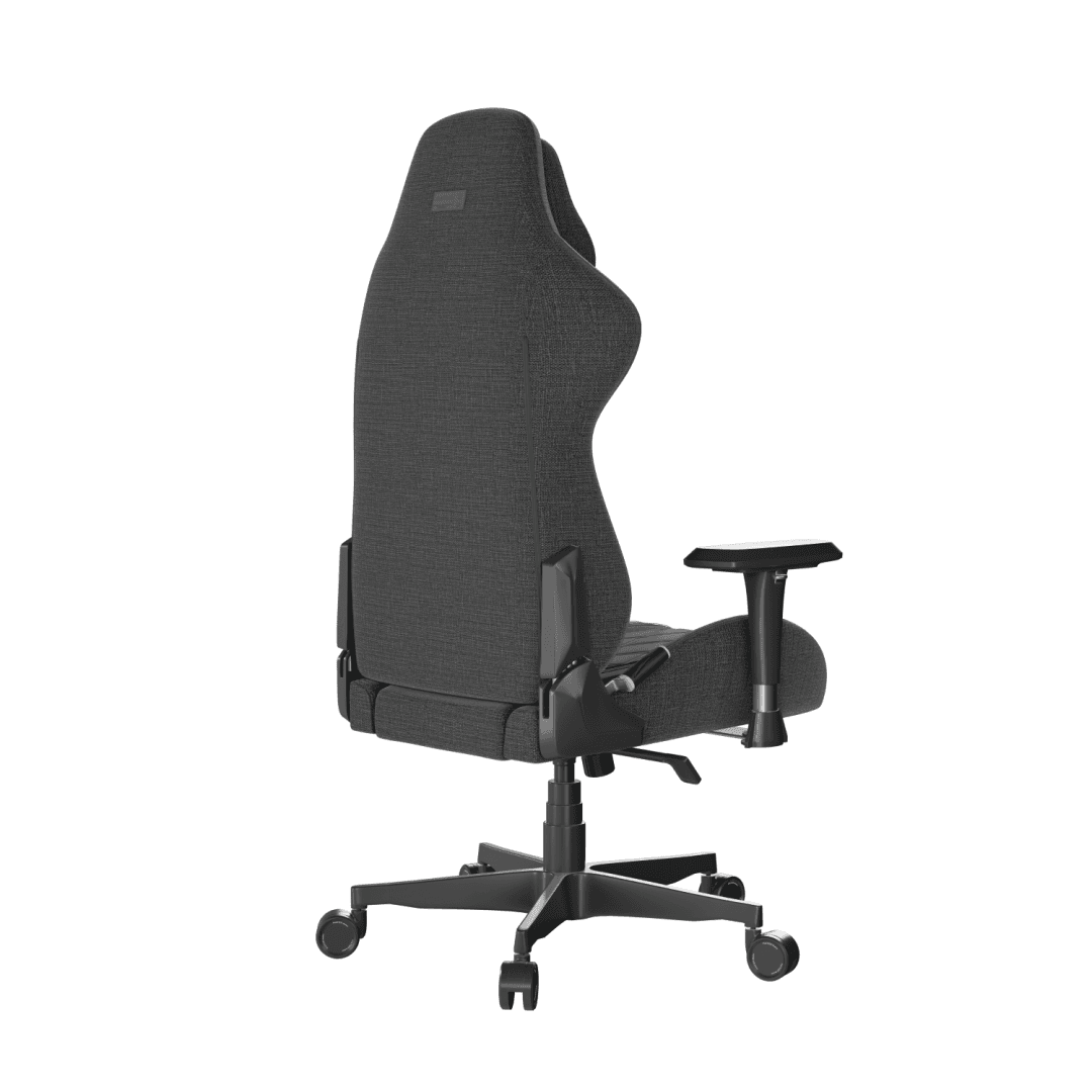 Scaun gaming Hator Darkside 3M Fabric, material cadru: Oțel, Țesătură CloudTouch™, piston cu gaz: Certificat SGS Clasa 4, cotiere: Ergonomice, 2D, bază cu 5 brațe ranforsate, realizată din PU armat, material de bază: spumă cu densitate mare InfuseFoam, dimensiune roți: 65 mm, material roți